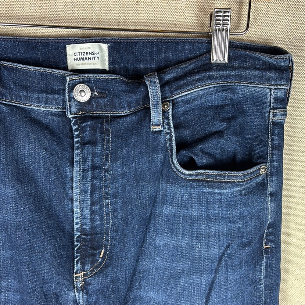 Citizens Of Humanity > Dark Blue High Rise Skinny Isola Jeans 30 - Picture 3 of 11